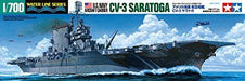Tamiya 1/700 U.s.n. Aircraft Carrier Cv-3 Saratoga Model Kit- Japan Figure Store - #1 Bring To You The Best Japanese Goods