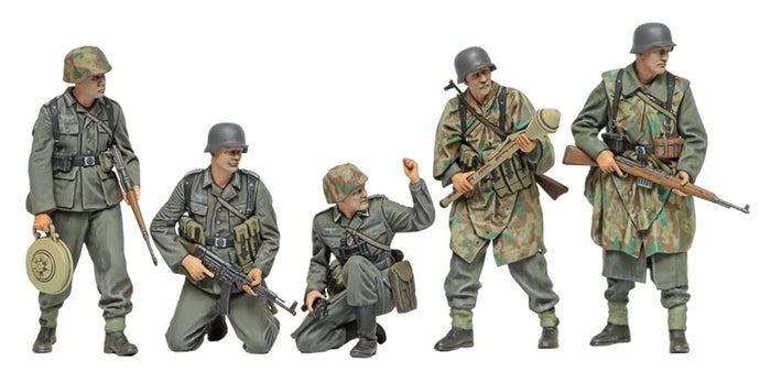 Tamiya 1/35 German Infantry Set Late War Plastic Model 35382 - Japan- Japan Figure Store - #1 Bring To You The Best Japanese Goods
