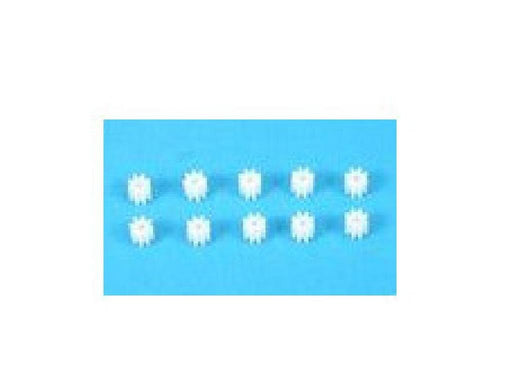 TAMIYA Ao-7005 Mini 4Wd 8T Pinion Gear Set White 10 Pcs 89836- Japan Figure Store - #1 Bring To You The Best Japanese Goods