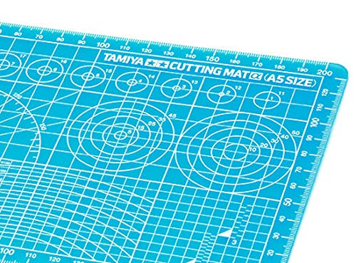 TAMIYA 74142 Craft Tools Cutting Mat A5/ Blue- Japan Figure Store - #1 Bring To You The Best Japanese Goods
