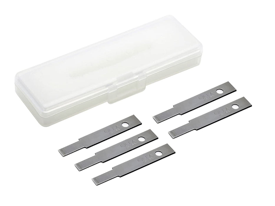 Tamiya Craft Tool Series No.159 Modeler&S Knife Pro Spare Blade (Thin Flat Blade) 5 Pieces Plastic Model Tool 74159-000- Japan Figure Store - #1 Bring To You The Best Japanese Goods