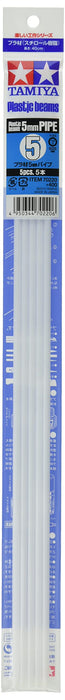 TAMIYA 70220 Plastic Beams 5Mm Pipe 5Pcs.- Japan Figure Store - #1 Bring To You The Best Japanese Goods