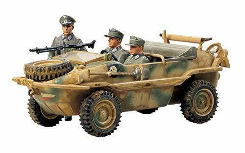 Tamiya German Amphibious Vehicle Schwimmwagen Plastic Model Kit- Japan Figure Store - #1 Bring To You The Best Japanese Goods