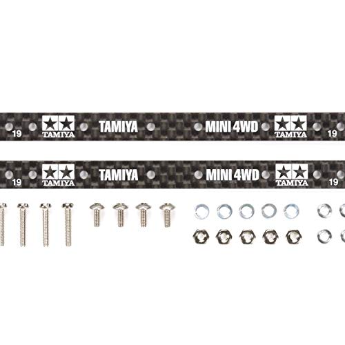 TAMIYA 15497 Mini 4Wd Carbon Reinforcing Plate For 13/19Mm Roller 1.5Mm- Japan Figure Store - #1 Bring To You The Best Japanese Goods