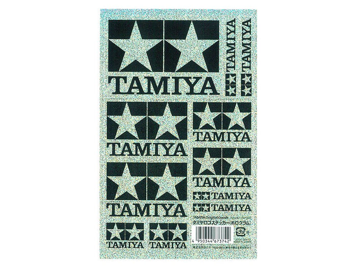 Tamiya Logo Sticker Hologram- Japan Figure Store - #1 Bring To You The Best Japanese Goods