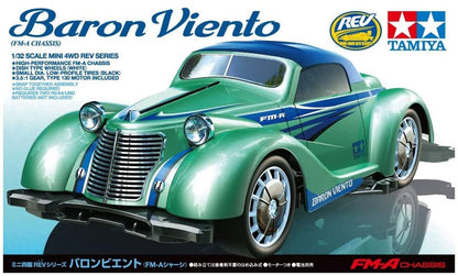 TAMIYA 18709 Mini 4Wd Baron Viento Fm-A Chassis 1/32- Japan Figure Store - #1 Bring To You The Best Japanese Goods