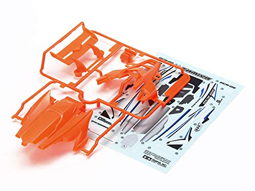 TAMIYA 95511 Mini 4Wd Dcr-02 Body Parts Set Fluorescent Orange- Japan Figure Store - #1 Bring To You The Best Japanese Goods