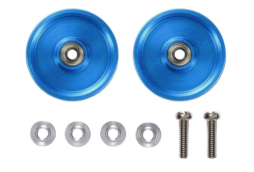TAMIYA 95561 Mini 4Wd 19Mm Aluminum Ball-Race Rollers Ringless/Blue- Japan Figure Store - #1 Bring To You The Best Japanese Goods