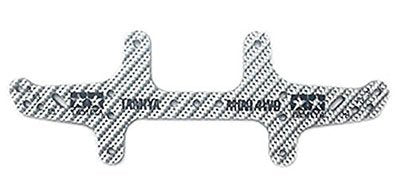 TAMIYA 95262 Mini 4Wd Hg Carbon Rear Multi Roller Setting Stay 3Mm Fine Silver- Japan Figure Store - #1 Bring To You The Best Japanese Goods