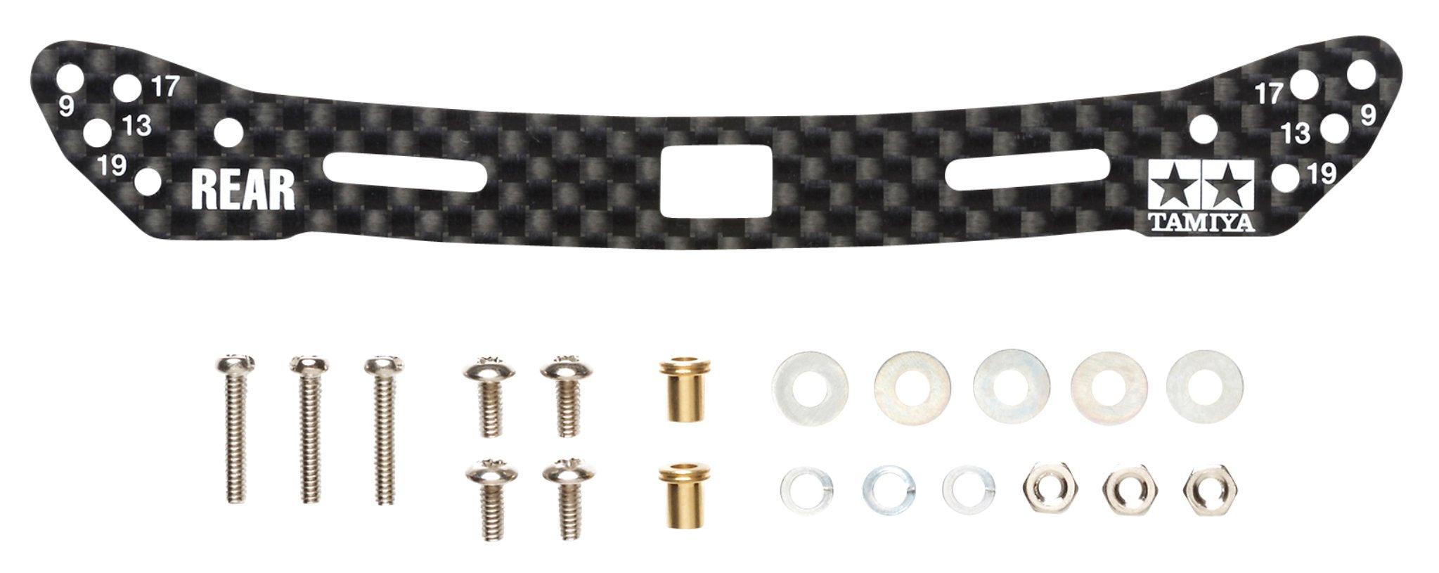 TAMIYA 95285 Mini 4Wd Hg Carbon Stay For Wide Rear Sliding Damper 2Mm- Japan Figure Store - #1 Bring To You The Best Japanese Goods