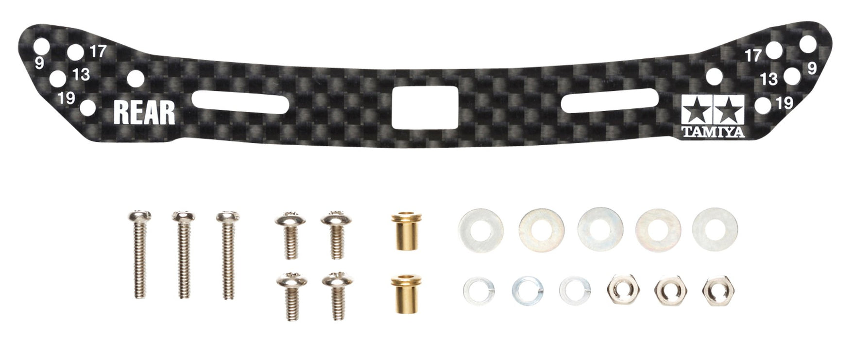 TAMIYA 95285 Mini 4Wd Hg Carbon Stay For Wide Rear Sliding Damper 2Mm- Japan Figure Store - #1 Bring To You The Best Japanese Goods