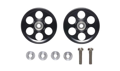 TAMIYA 95498 Mini 4Wd Hg Lightweight 19Mm Aluminum Ball-Race Rollers Ringless/Black 1/32- Japan Figure Store - #1 Bring To You The Best Japanese Goods
