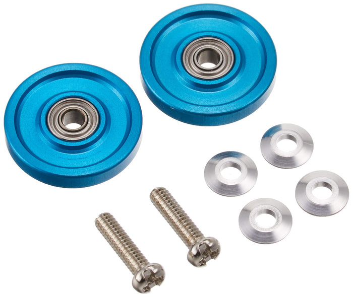 TAMIYA Mini 4Wd 13Mm Aluminum Ball-Race Rollers Ringless/ Blue- Japan Figure Store - #1 Bring To You The Best Japanese Goods