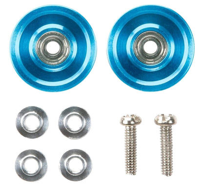 TAMIYA Mini 4Wd 13Mm Aluminum Ball-Race Rollers Ringless/ Blue- Japan Figure Store - #1 Bring To You The Best Japanese Goods
