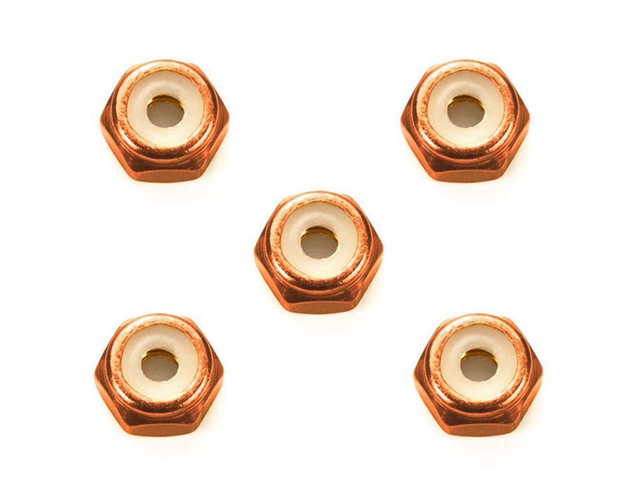 TAMIYA 95556 Mini 4Wd 2Mm Aluminum Lock Nut Orange 5 Pcs.- Japan Figure Store - #1 Bring To You The Best Japanese Goods