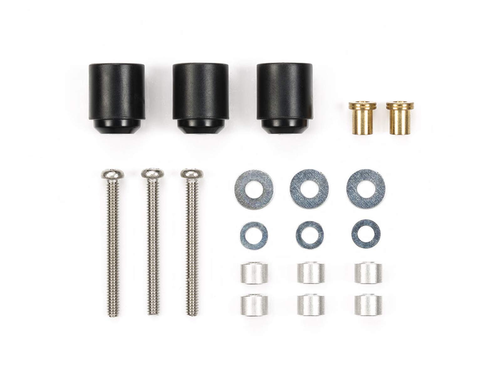TAMIYA Mini 4Wd Hi-Mount Tube Stabilizer Set Black- Japan Figure Store - #1 Bring To You The Best Japanese Goods