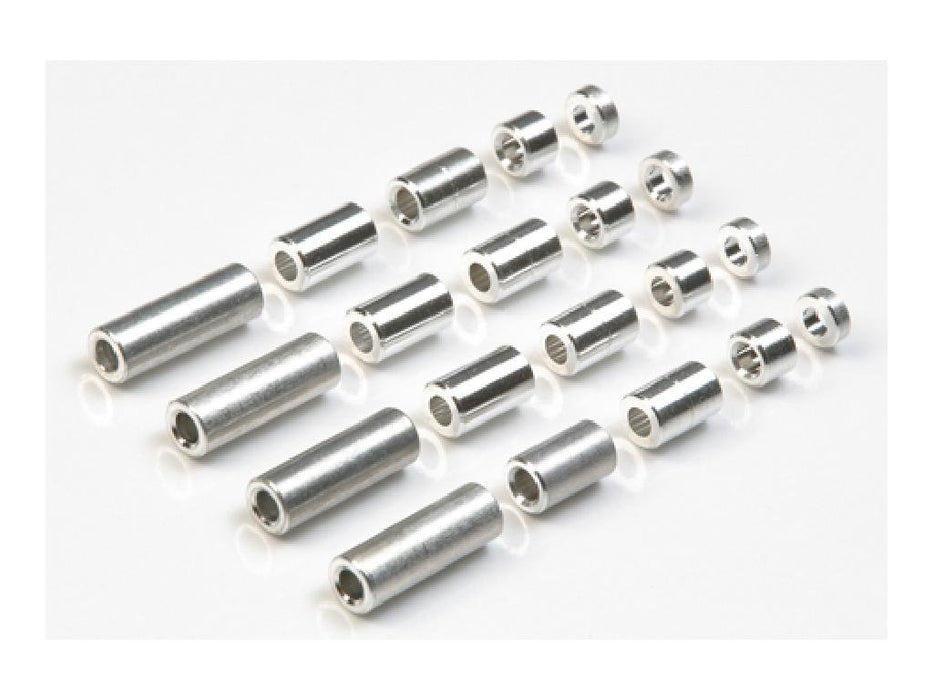 TAMIYA 15473 Mini 4Wd Aluminum Spacer Set 12/6.7/6/3/1.5Mm- Japan Figure Store - #1 Bring To You The Best Japanese Goods