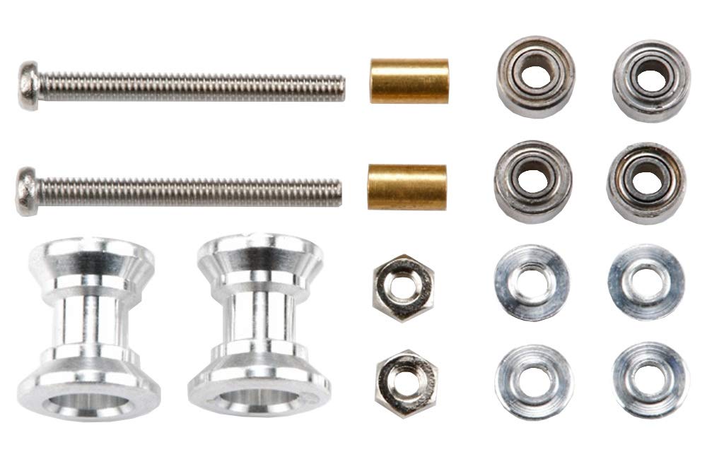 TAMIYA 15403 Mini 4Wd Double Aluminum Rollers 9-8Mm- Japan Figure Store - #1 Bring To You The Best Japanese Goods
