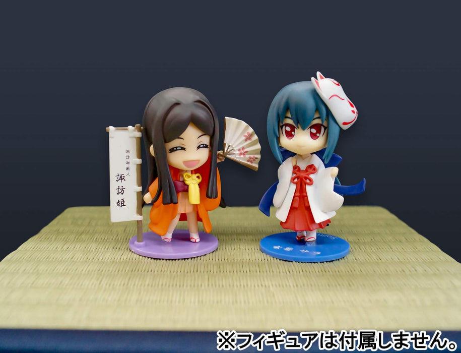 Tatami Mat Base (Large) Blue Bluish Size Approx. 215Mm X 215Mm X 15Mm- Japan Figure Store - #1 Bring To You The Best Japanese Goods