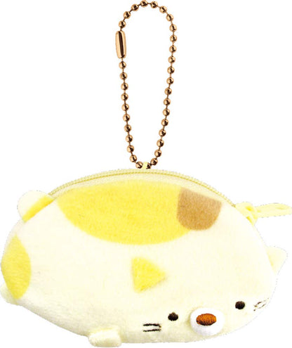 T'S FACTORY Sumikko Gurashi Lying Pouch Mascot Neko- Japan Figure Store - #1 Bring To You The Best Japanese Goods