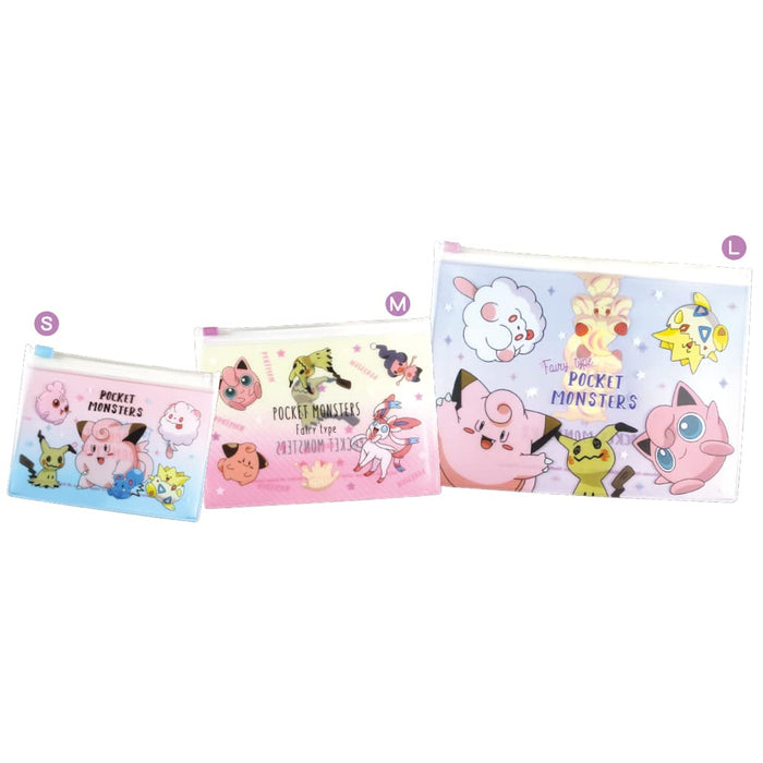 Pokemon Center 3 Piece Fastener Case Set Fairy Types- Japan Figure Store - #1 Bring To You The Best Japanese Goods