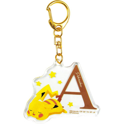 Teas Factory Pokemon Initial Acrylic Keychain 2 A Approx. H5.2 X W6 X D0.3Cm Pm-5541194A- Japan Figure Store - #1 Bring To You The Best Japanese Goods