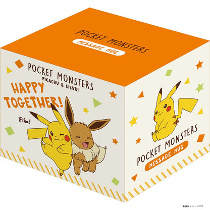 T'S FACTORY - Pokemon Message Mug Pikachu & Ditto Happy Birthday- Japan Figure Store - #1 Bring To You The Best Japanese Goods