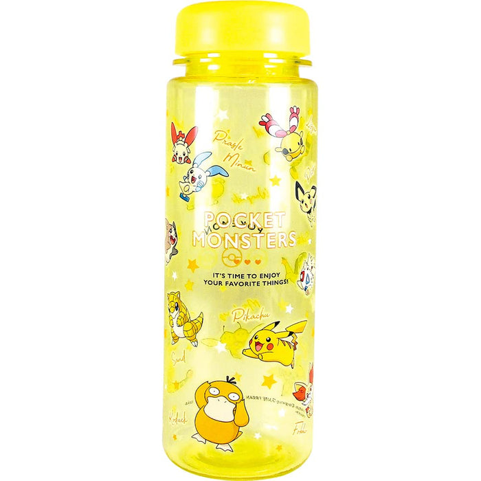 Pokemon Center Clear Water Bottle Yellow- Japan Figure Store - #1 Bring To You The Best Japanese Goods
