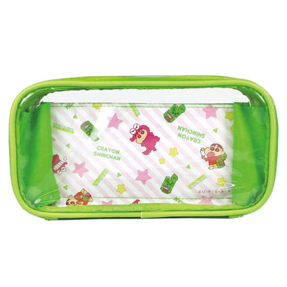 T'S Factory Clear Pouch Crayon Shin-Chan Chocobi- Japan Figure Store - #1 Bring To You The Best Japanese Goods