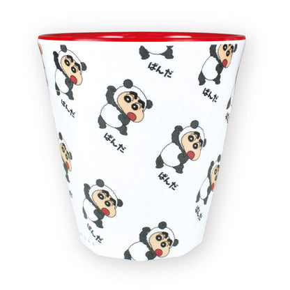 T&S Factory Crayon Shin-Chan Melamine Cup Henshin Panda H9.1Xφ8.8Cm Japan Ks-5525562Pa- Japan Figure Store - #1 Bring To You The Best Japanese Goods