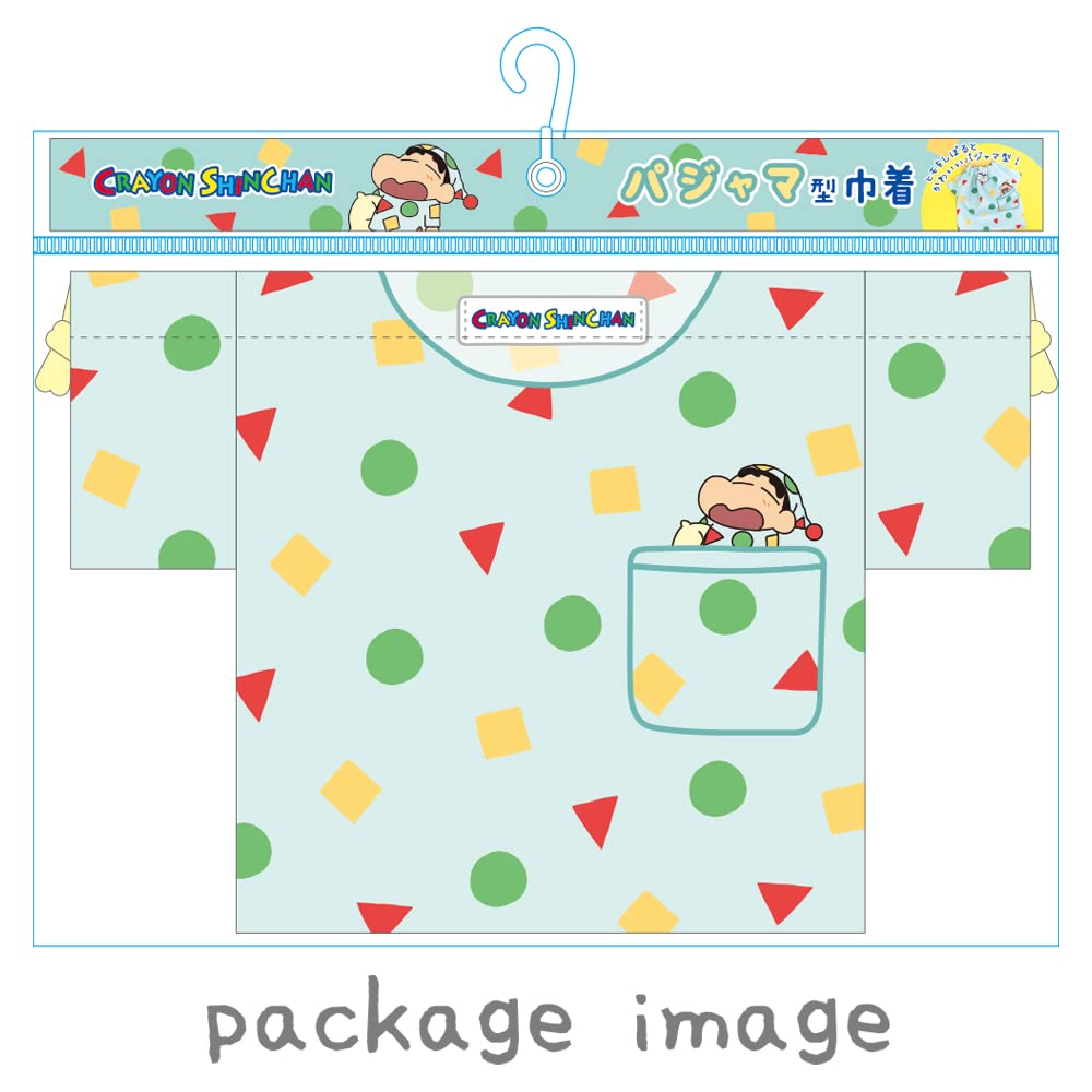 Tee&S Factory Crayon Shin-Chan Pajamas Drawstring Green Approx. 20 X W29Cm Ks-5530179Gr- Japan Figure Store - #1 Bring To You The Best Japanese Goods