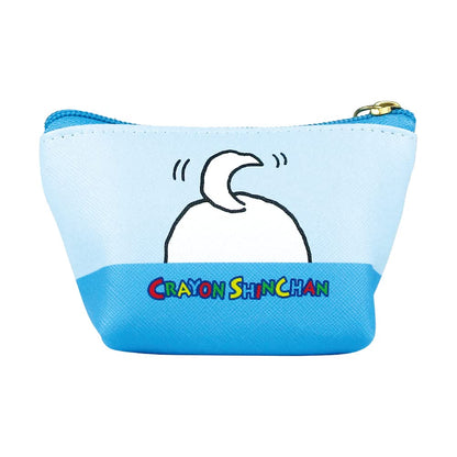 Tee&S Factory Crayon Shin-Chan Triangular Mini Pouch White H6.8 X W11.5 X D5Cm Ks-5533986Si- Japan Figure Store - #1 Bring To You The Best Japanese Goods
