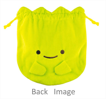 Tee&S Factory Drawstring Bag Nikoichi Drawstring Sumikko Gurashi Cat Zassou 19.5 X 0.8 X 18.5 Cm- Japan Figure Store - #1 Bring To You The Best Japanese Goods