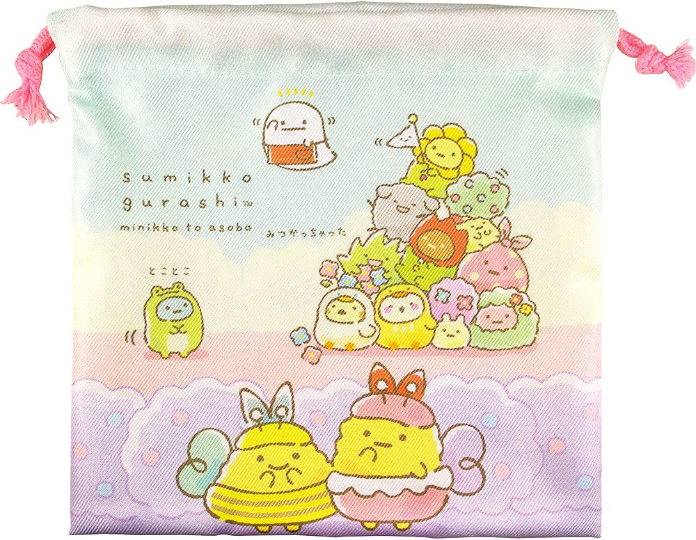 TS Factory Flat Purse 20 X 20Cm Sumikkogurashi Minikko And Asobo Sg-5530172Ma- Japan Figure Store - #1 Bring To You The Best Japanese Goods