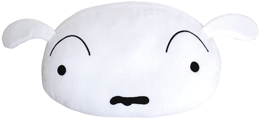 TS Factory Mochi Mochi Face Cushion Crayon Shin-Chan White 16.5 X 30 X 48 Cm Ks-5529011Si- Japan Figure Store - #1 Bring To You The Best Japanese Goods