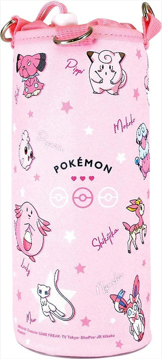 Tee&S Factory Plastic Bottle Cover L Pokemon Colors Pink H20.5 X Φ9Cm Pm-5535628Pk- Japan Figure Store - #1 Bring To You The Best Japanese Goods