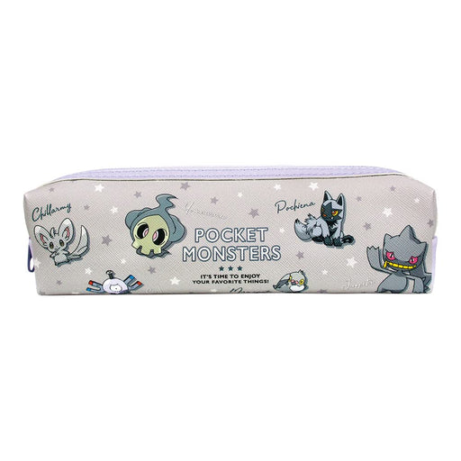 TS Factory Pokemon Box Slim Pouch Colors Gray H6.5 X W21 X D5Cm Pm-5533880Gy- Japan Figure Store - #1 Bring To You The Best Japanese Goods