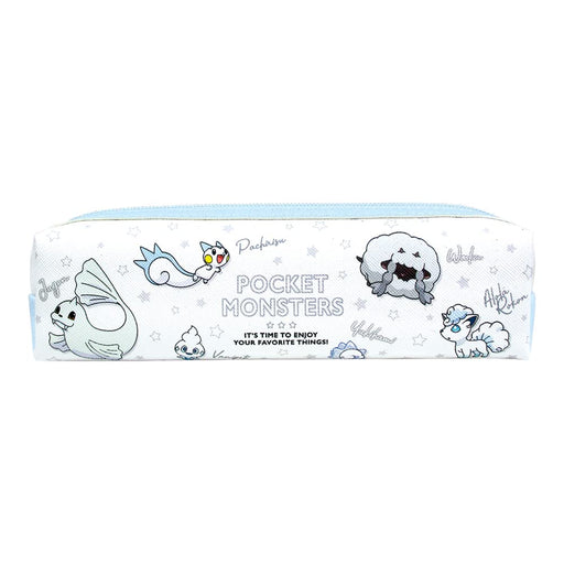 TS Factory Pokemon Box Slim Pouch Colors White H6.5 X W21 X D5 Cm Pm-5533879Wh- Japan Figure Store - #1 Bring To You The Best Japanese Goods