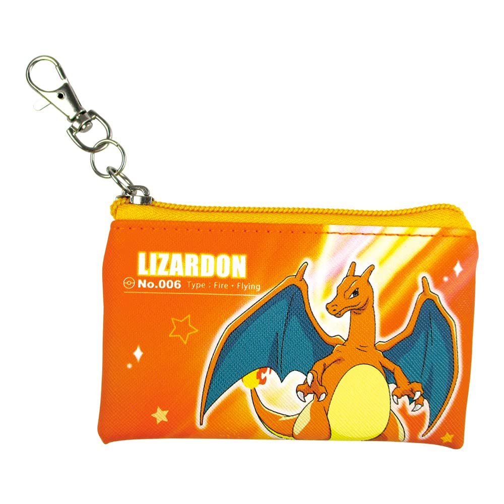 TS Factory Pokemon Flat Mini Pouch Starlight Charizard H7.5 X W12.5Cm Pm-5533900Lz- Japan Figure Store - #1 Bring To You The Best Japanese Goods