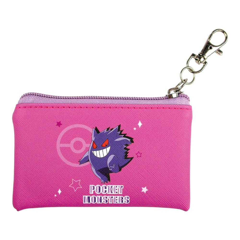 TS Factory Pokemon Flat Mini Pouch Starlight Gengar H7.5 X W12.5Cm Pm-5533902Ga- Japan Figure Store - #1 Bring To You The Best Japanese Goods
