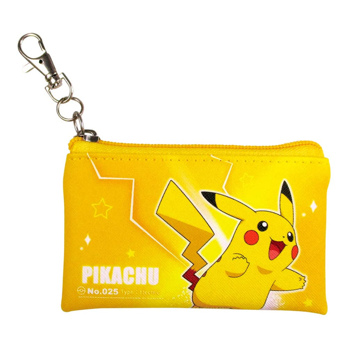 TS Factory Pokemon Flat Mini Pouch Starlight Pikachu H7.5 X W12.5Cm Pm-5533899Pc- Japan Figure Store - #1 Bring To You The Best Japanese Goods