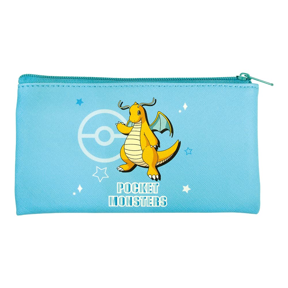 TS Factory Pokemon Flat Multi Pouch Starlight Kairyu H10.5 X W19Cm Pm-5533897Ka- Japan Figure Store - #1 Bring To You The Best Japanese Goods