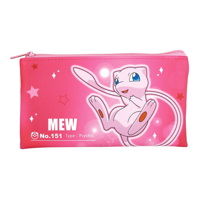 TS Factory Pokemon Flat Multi Pouch Starlight Mew H10.5 X W19Cm Pm-5533898Mw- Japan Figure Store - #1 Bring To You The Best Japanese Goods