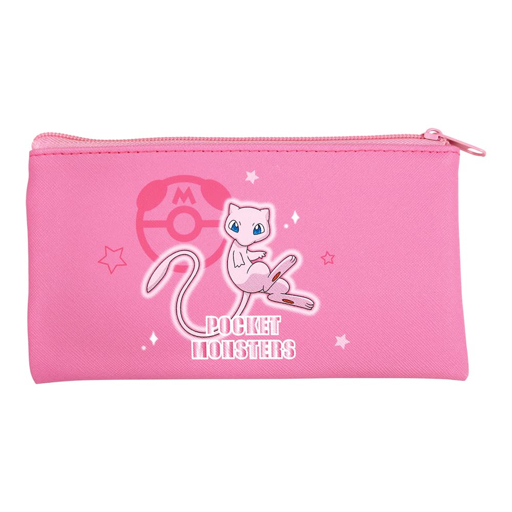 TS Factory Pokemon Flat Multi Pouch Starlight Mew H10.5 X W19Cm Pm-5533898Mw- Japan Figure Store - #1 Bring To You The Best Japanese Goods