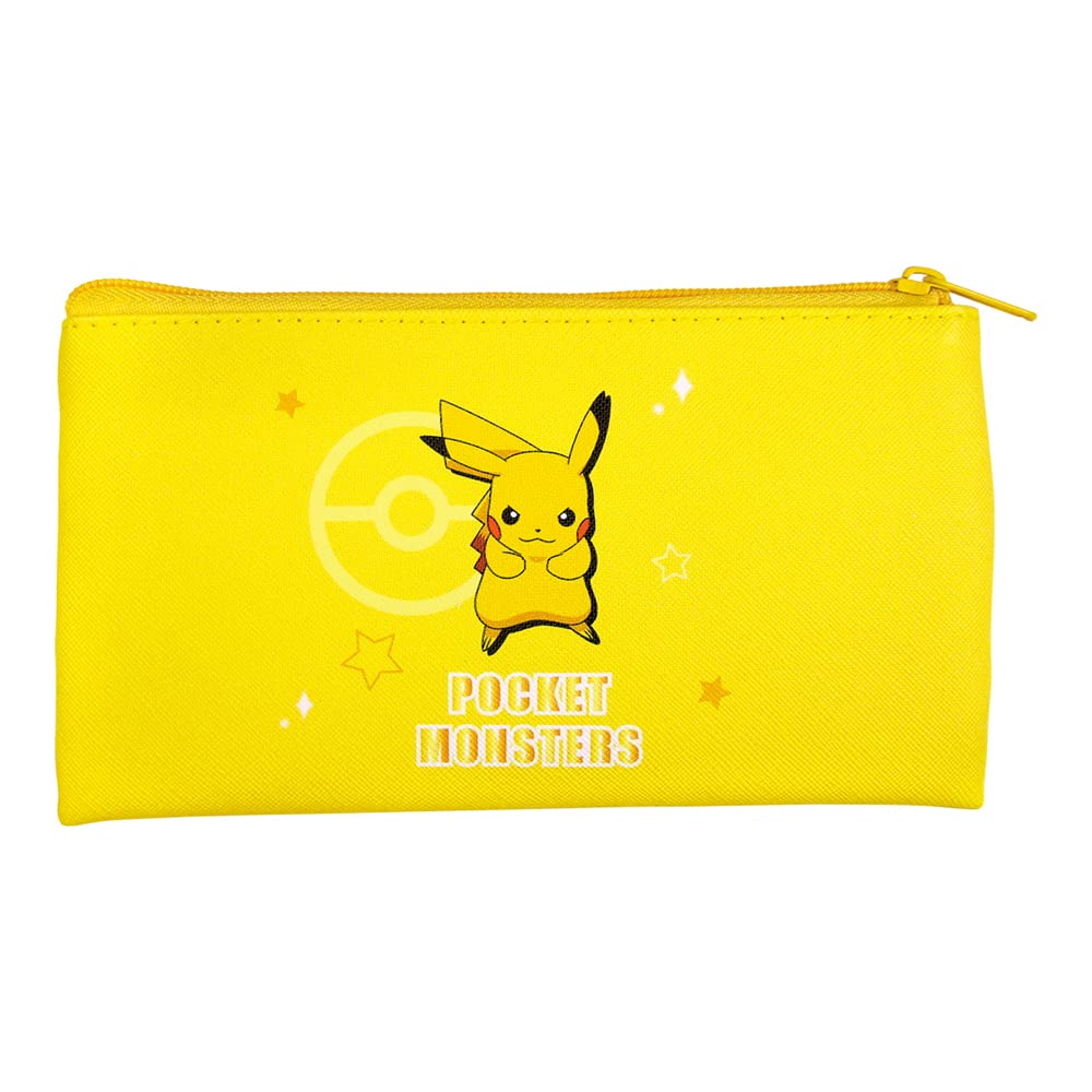 TS Factory Pokemon Flat Multi Pouch Starlight Pikachu H10.5 X W19Cm Pm-5533893Pc- Japan Figure Store - #1 Bring To You The Best Japanese Goods