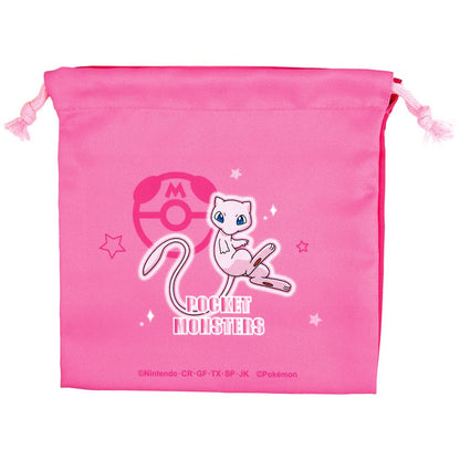 TS Factory Pokemon Flat Purse Starlight Mew H20 X W20Cm Pm-5530208Mw- Japan Figure Store - #1 Bring To You The Best Japanese Goods