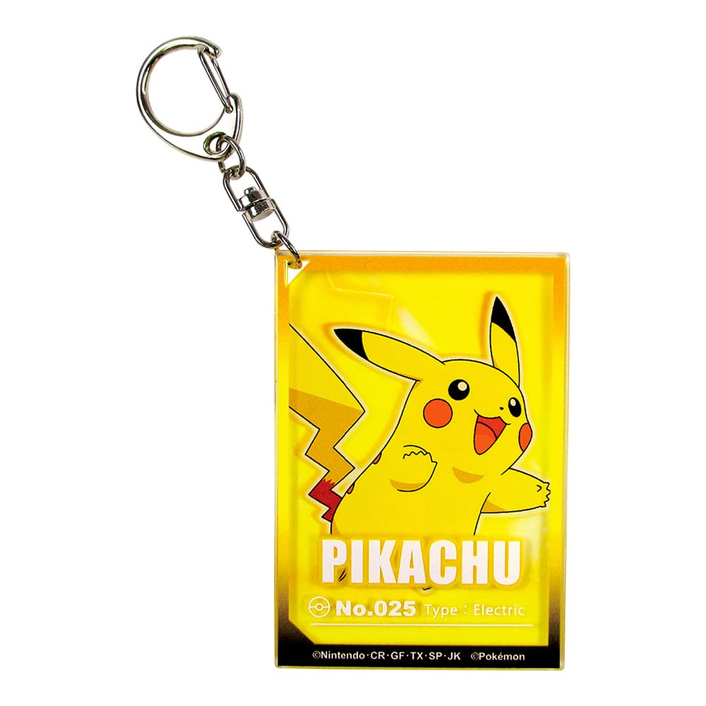 TS Factory Pokemon Layer Acrylic Keychain Starlight Pikachu H7.5 X W5.2 X D0.3Cm Pm-5541324Pc- Japan Figure Store - #1 Bring To You The Best Japanese Goods