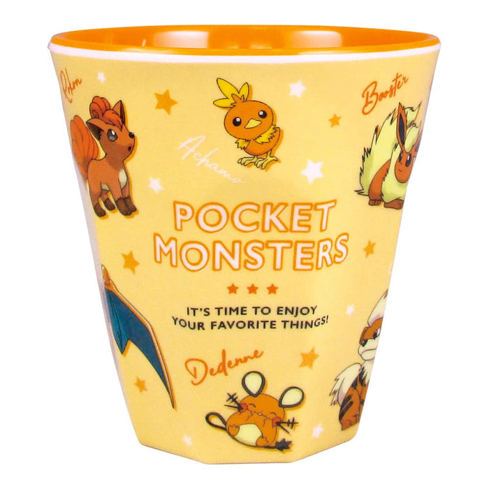 TS Factory Pokemon Melamine Cup Colors Orange H9.1 X Φ8.8Cm Pm-5525519Or- Japan Figure Store - #1 Bring To You The Best Japanese Goods