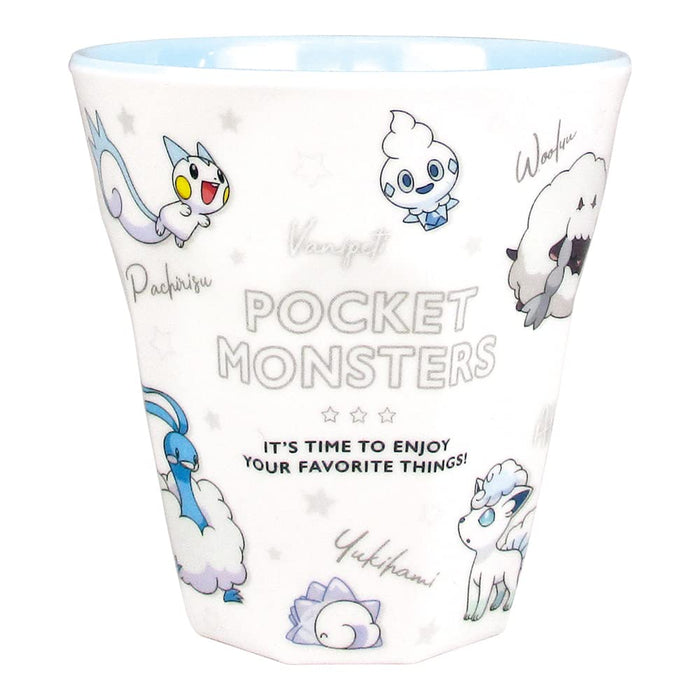 TS Factory Pokemon Melamine Cup Colors White H9.1 X Φ8.8Cm Pm-5525520Wh- Japan Figure Store - #1 Bring To You The Best Japanese Goods