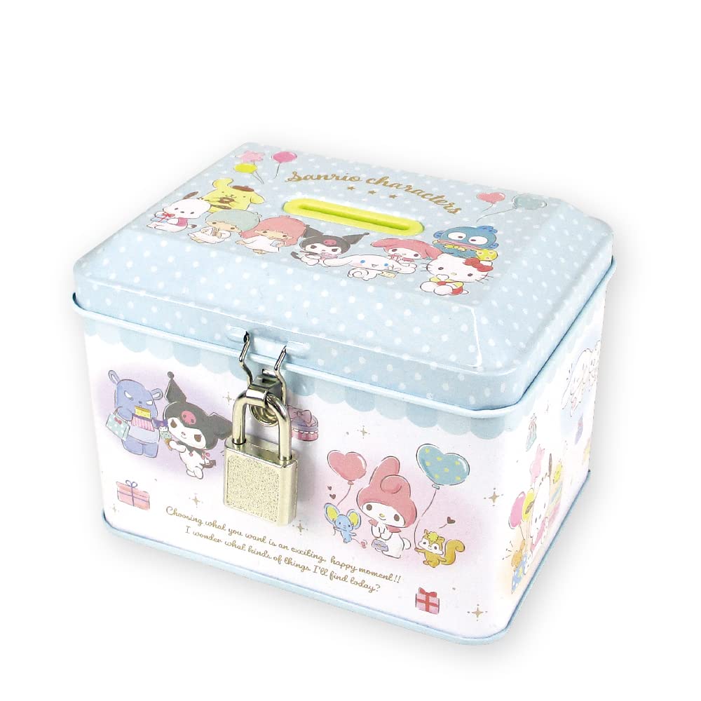T'S Factory Piggy Bank With Key Lock Sanrio Shopping- Japan Figure Store - #1 Bring To You The Best Japanese Goods